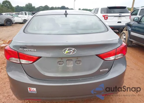 2013 Hyundai Elantra Limited из США, поврежденный, VIN 5NPDH4AE6DH278342
